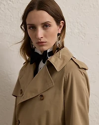 Niles Cotton Twill Trench Coat