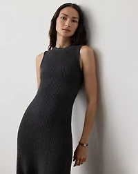 Cashmere-Blend Sweater Day Dress
