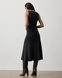Cashmere-Blend Sweater Day Dress