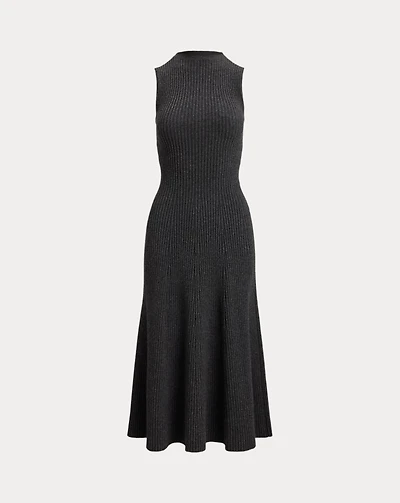 Cashmere-Blend Sweater Day Dress