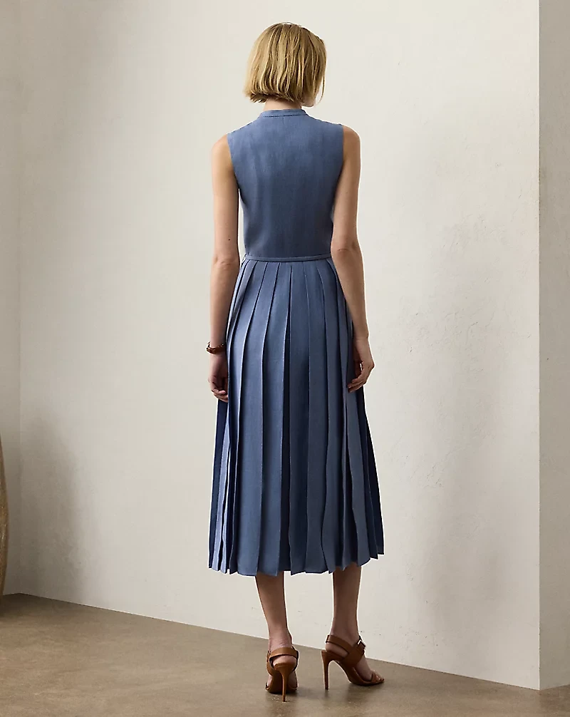 Kennedi Linen Sleeveless Day Dress