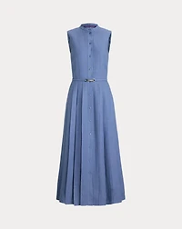 Kennedi Linen Sleeveless Day Dress