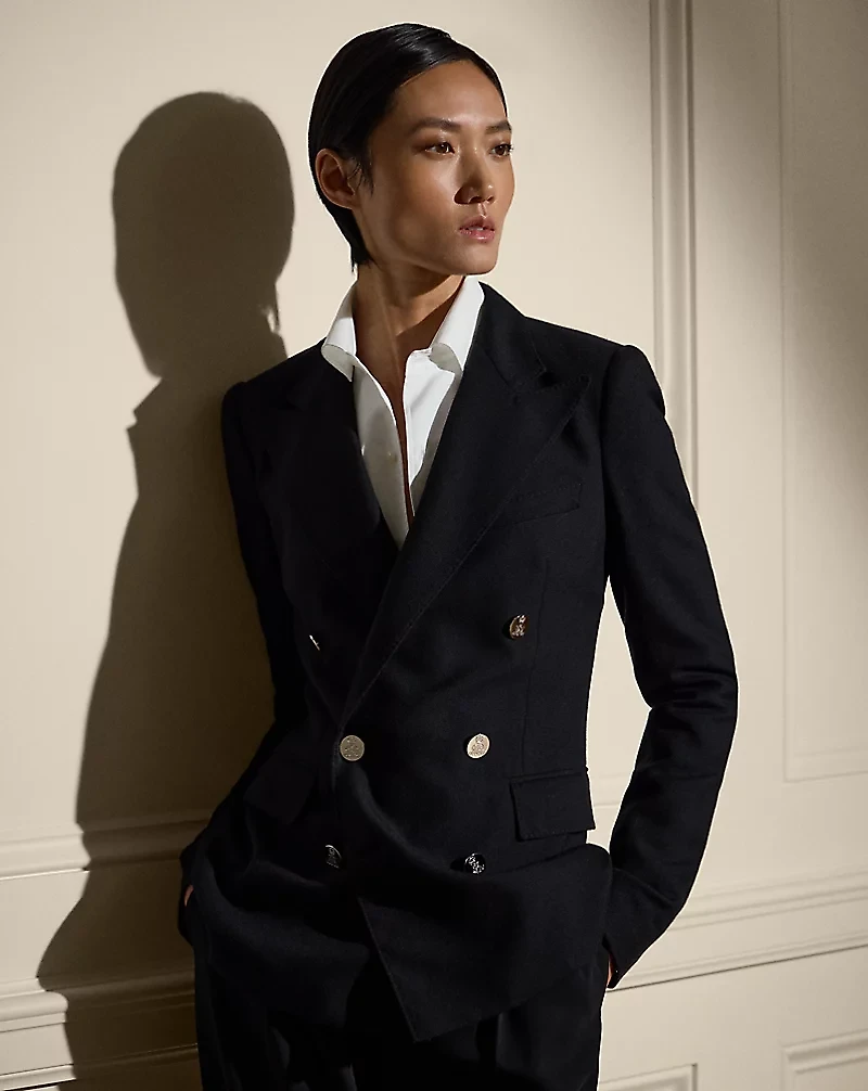Camden Wool Crepe Jacket