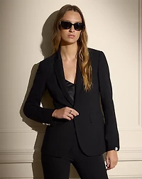 Parker Wool Crepe Jacket