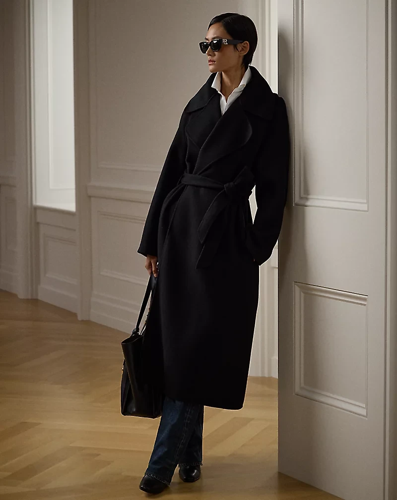 Leonarda Cashmere Wrap Coat