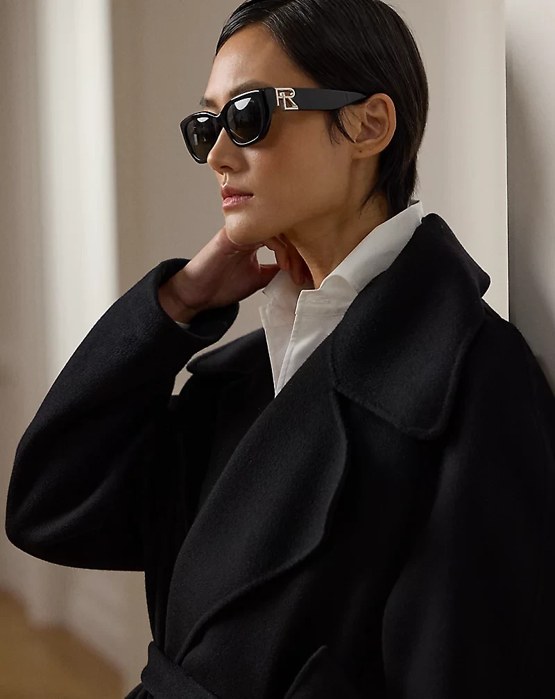Leonarda Cashmere Wrap Coat