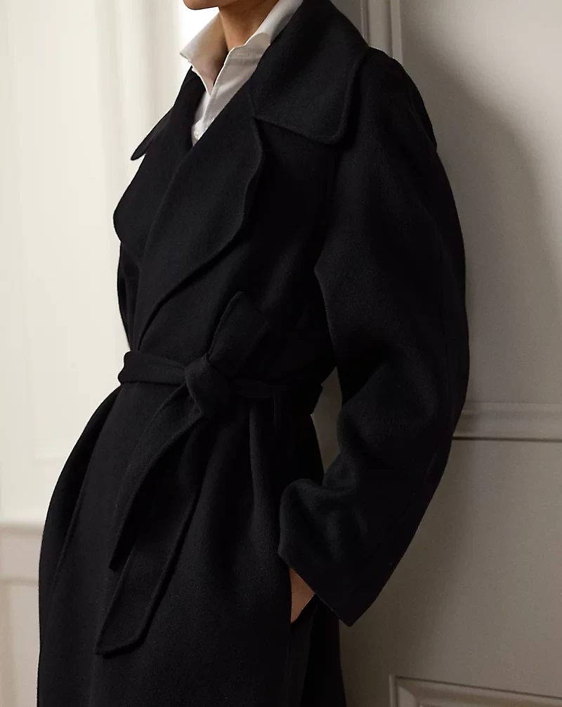 Leonarda Cashmere Wrap Coat