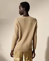 Aviator Polo Bear Cashmere Sweater