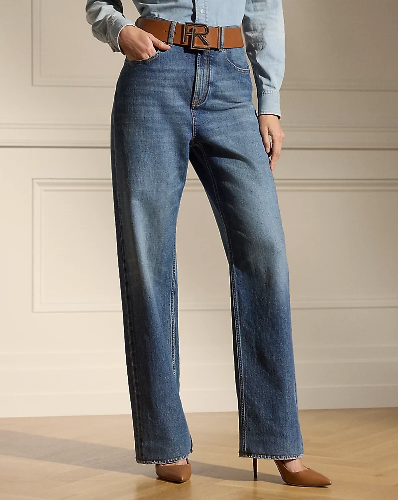 Novah High-Rise Wide-Leg Jean