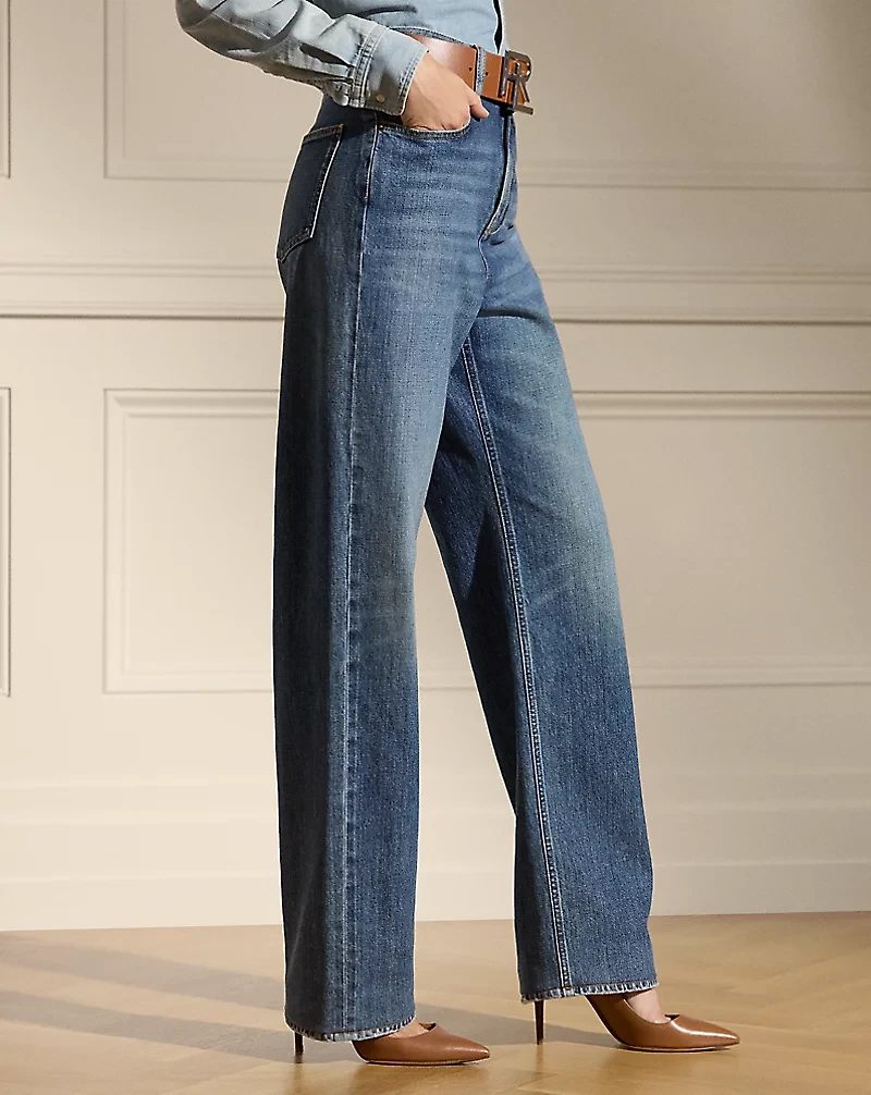 Novah High-Rise Wide-Leg Jean