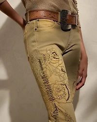 Barrett Embellished Slim Denim Jean