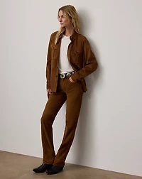 Landry Lamb-Suede Shirt