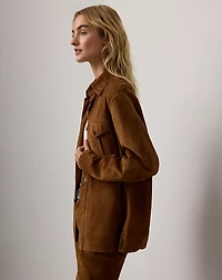 Landry Lamb-Suede Shirt