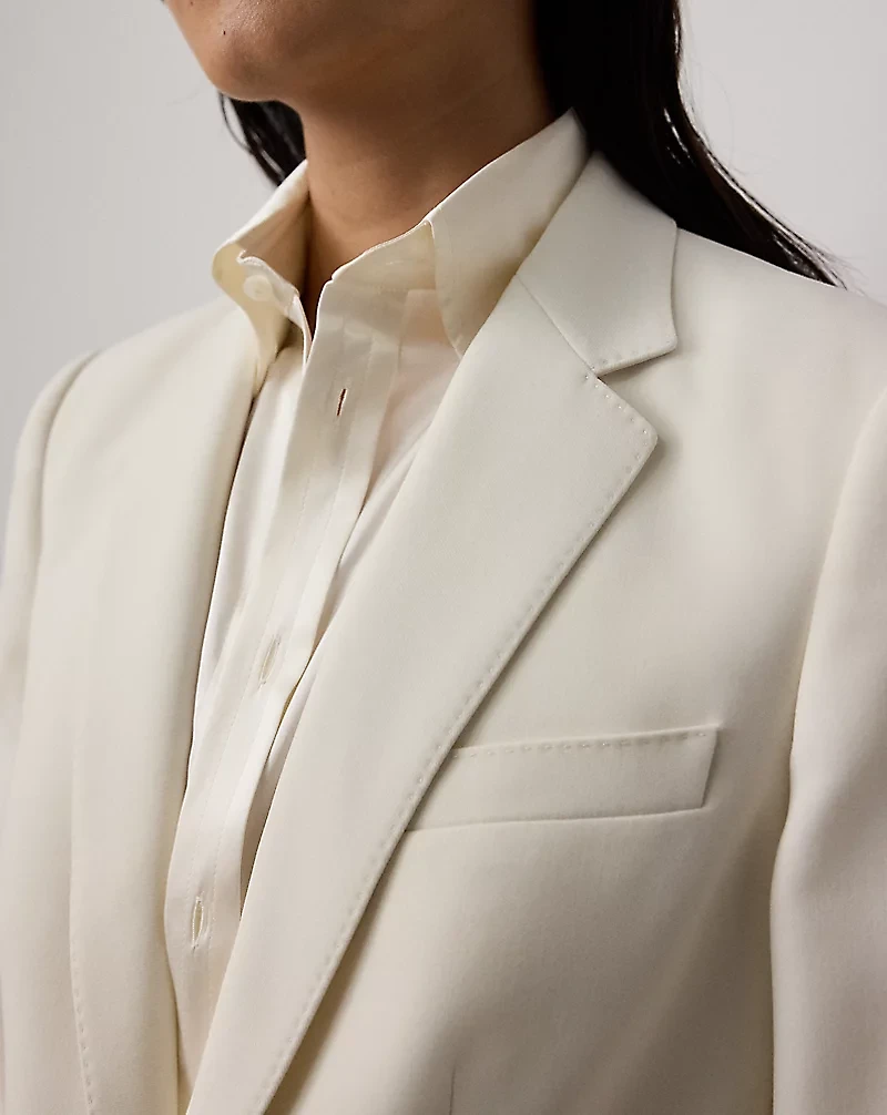 Parker Wool Crepe Jacket