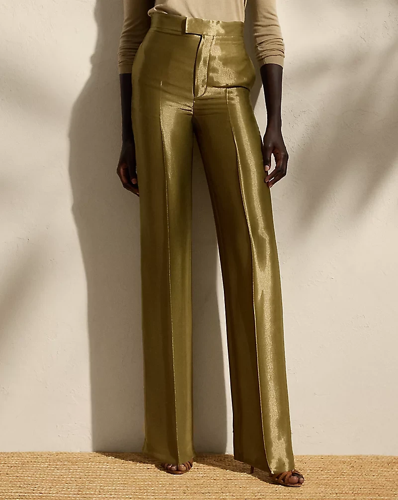Dean Metallic Satin Pant