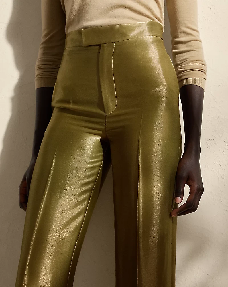 Dean Metallic Satin Pant