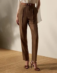 Evanne Silk Shantung Pant