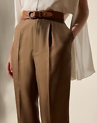 Evanne Silk Shantung Pant