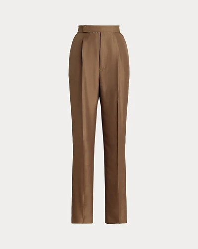 Evanne Silk Shantung Pant