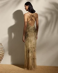 Kacey Embellished Evening Dress