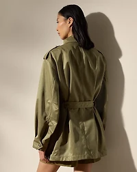 Teresa Peached Belted Coat