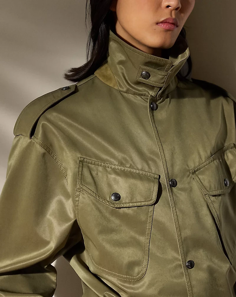 Teresa Peached Belted Coat