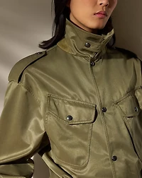 Teresa Peached Belted Coat