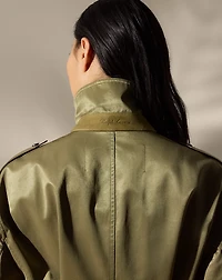 Teresa Peached Belted Coat