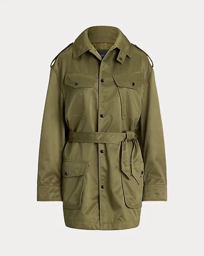 Teresa Peached Belted Coat