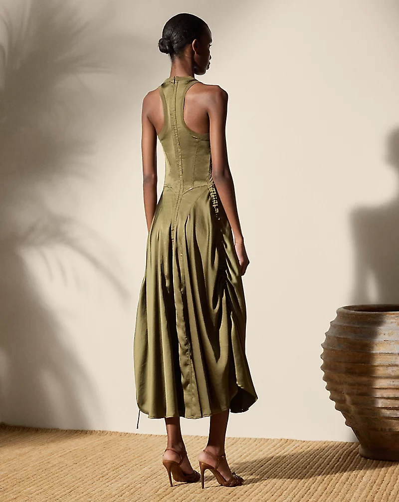 Sienna Washed Charmeuse Day Dress