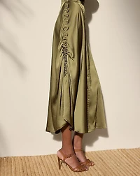 Sienna Washed Charmeuse Day Dress
