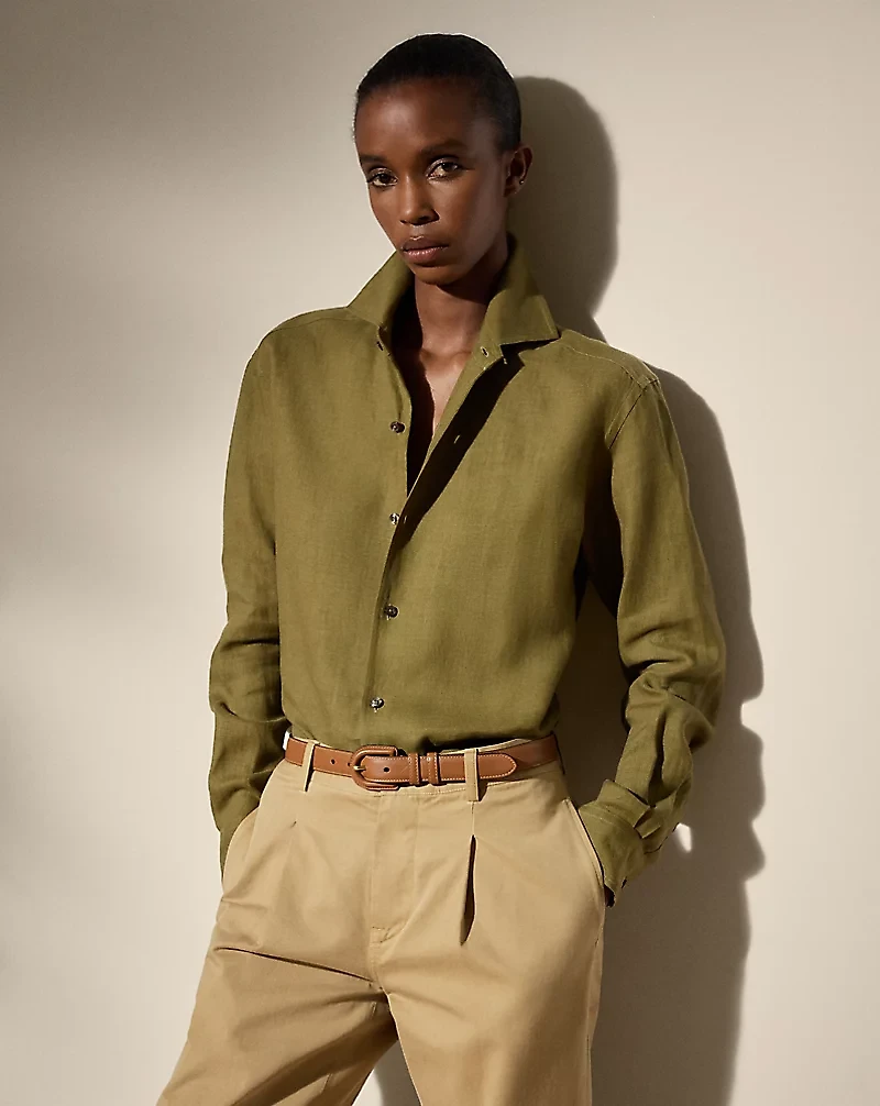 Capri Relaxed Fit Linen Shirt