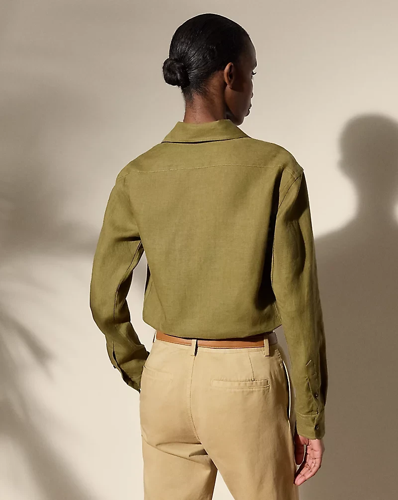Capri Relaxed Fit Linen Shirt