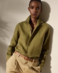 Capri Relaxed Fit Linen Shirt