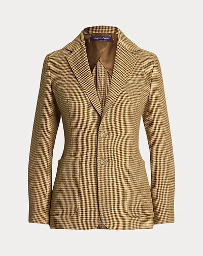 Hailey Houndstooth Tweed Jacket
