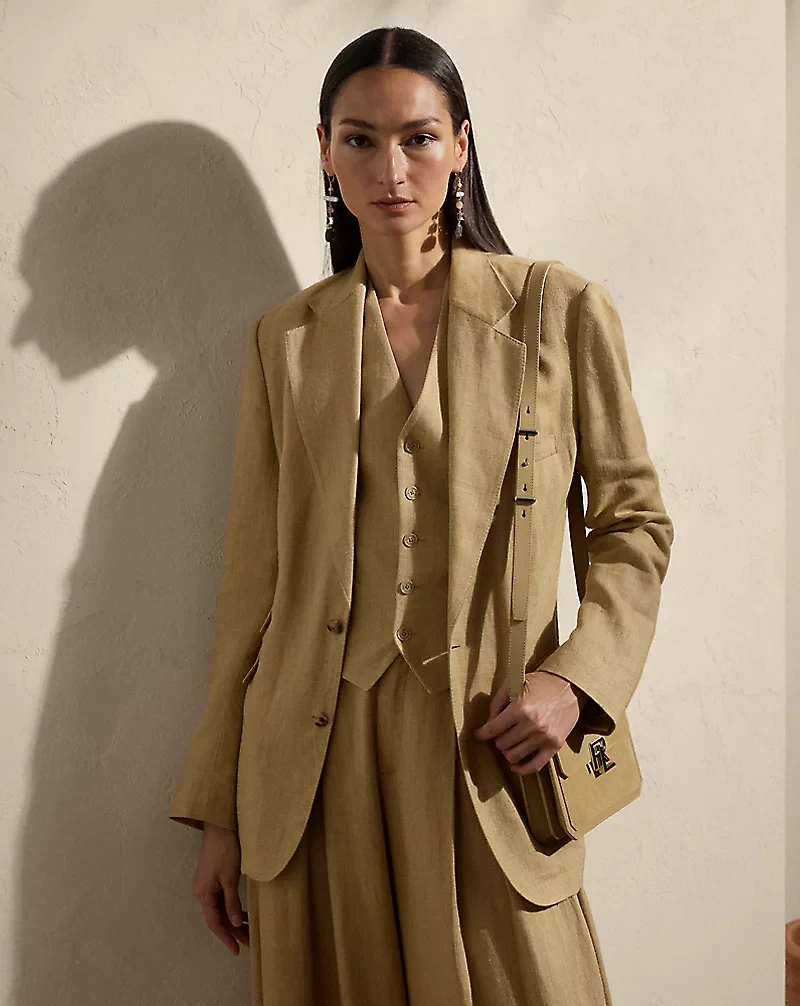 Russell Silk-Linen Twill Jacket