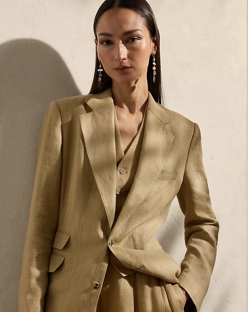 Russell Silk-Linen Twill Jacket