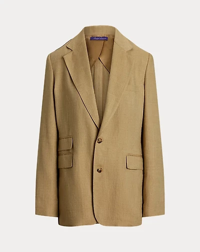 Russell Silk-Linen Twill Jacket