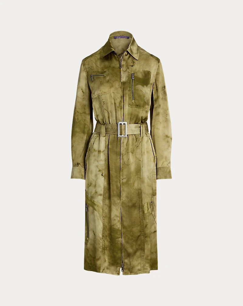 Bernadette Print Charmeuse Day Dress
