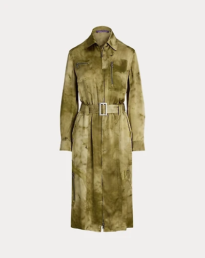 Bernadette Print Charmeuse Day Dress