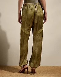 Killian Print Silk Charmeuse Pant
