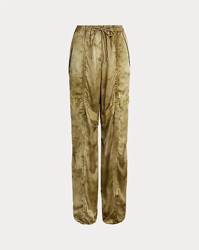 Killian Print Silk Charmeuse Pant