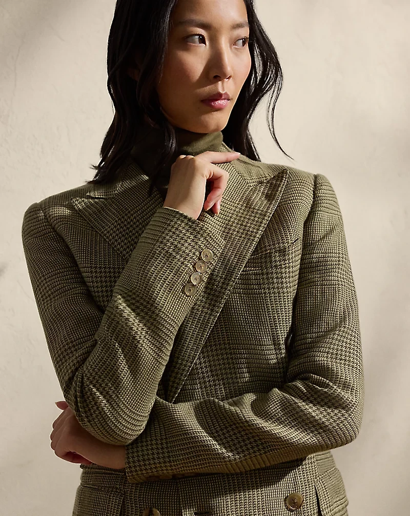 Richie Glen Plaid Tweed Jacket