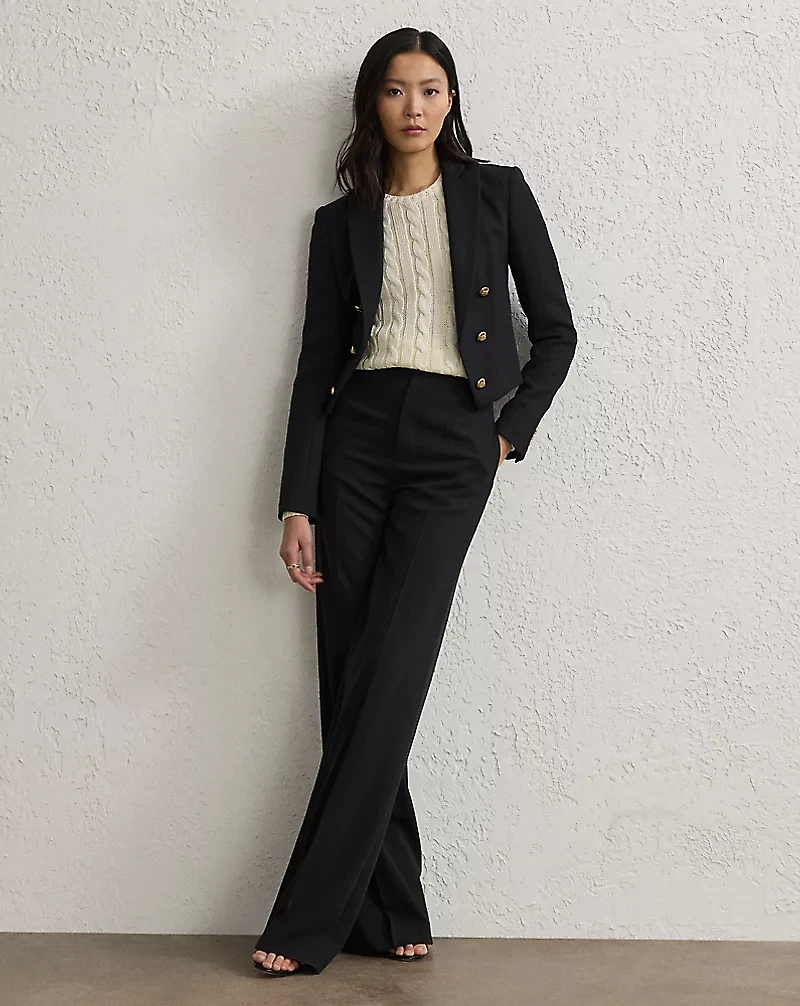 Spencer Wool Crepe Jacket