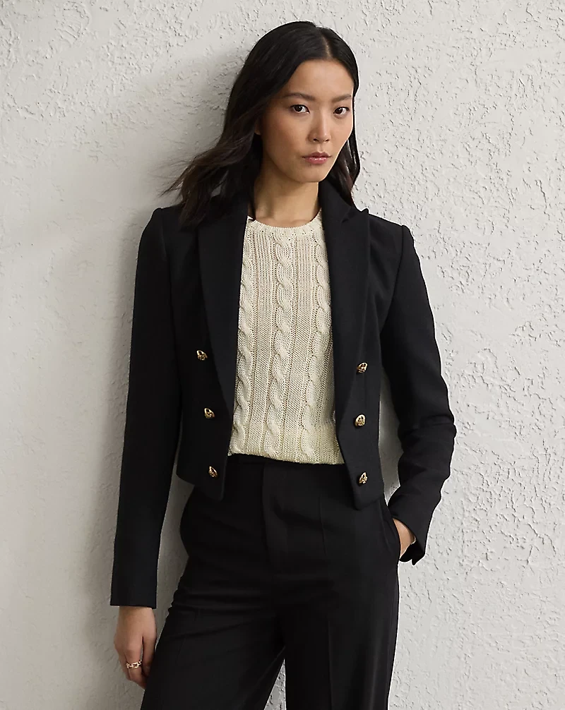 Spencer Wool Crepe Jacket