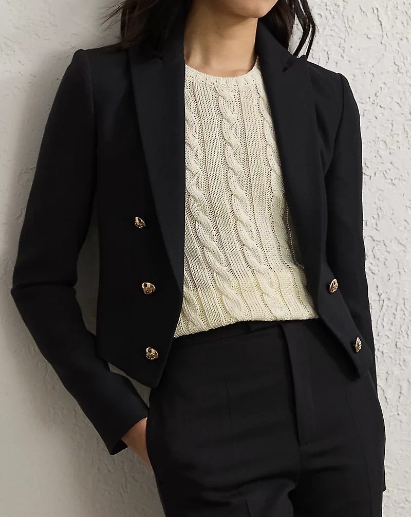 Spencer Wool Crepe Jacket