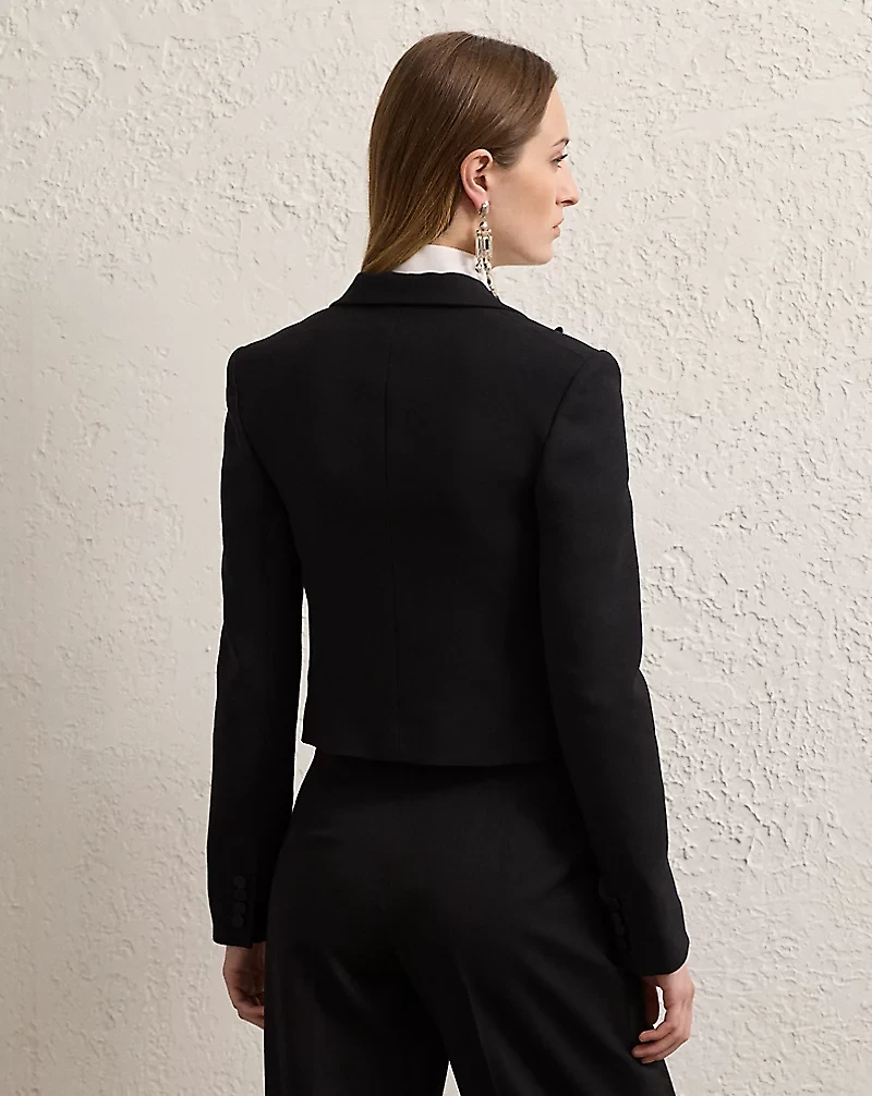 Spencer Wool Crepe Tuxedo Jacket