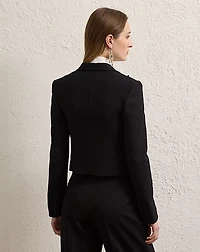 Spencer Wool Crepe Tuxedo Jacket