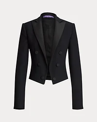 Spencer Wool Crepe Tuxedo Jacket