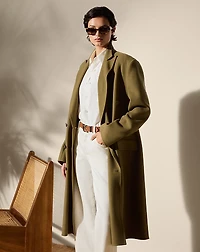 Adalaide Double-Faced Wool-Cashmere Coat